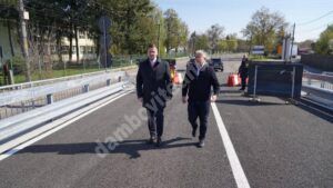 Read more about the article Mâine dimineață, se reia circulația pe podul de la Găești