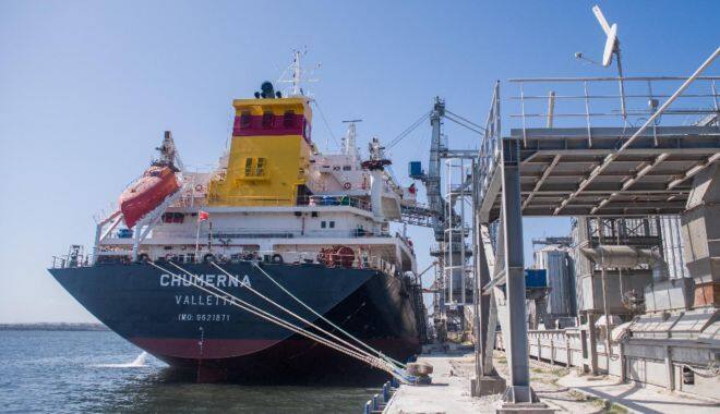 You are currently viewing 80.000 de tone de cereale din Ucraina au ajuns în portul Constanţa, pentru a fi exportate mai departe