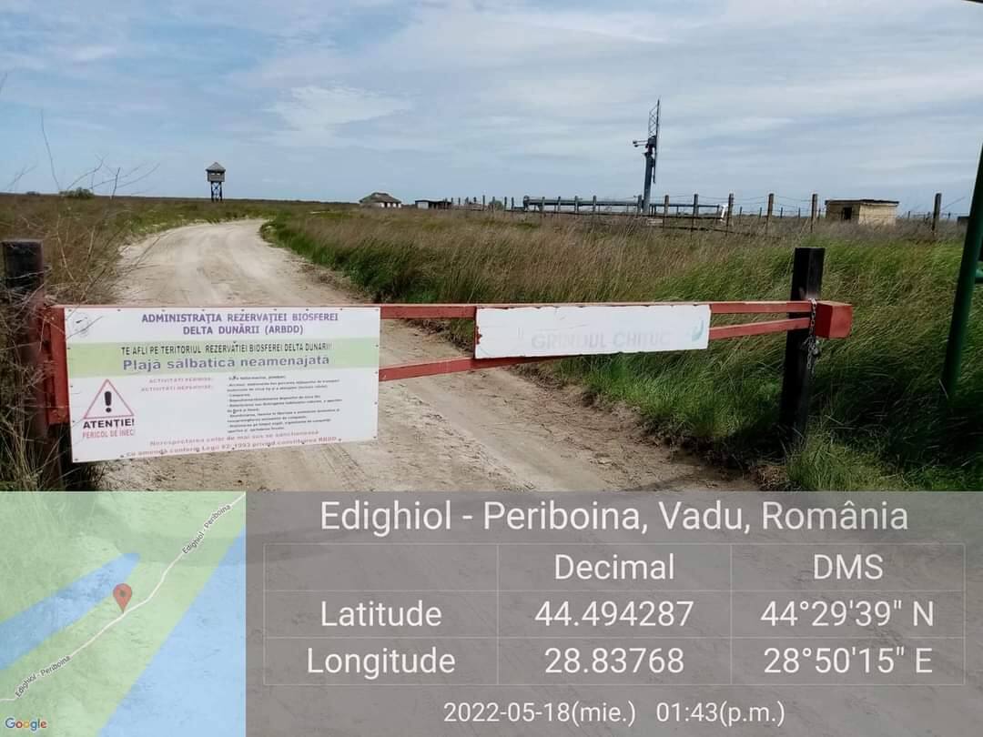 You are currently viewing Accesul auto pe Grindul Chituc din Delta Dunării a fost complet restricționat