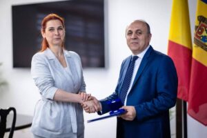 Read more about the article Ministrul de Interne al Republicii Moldova, Ana Revenco, în vizită la STS