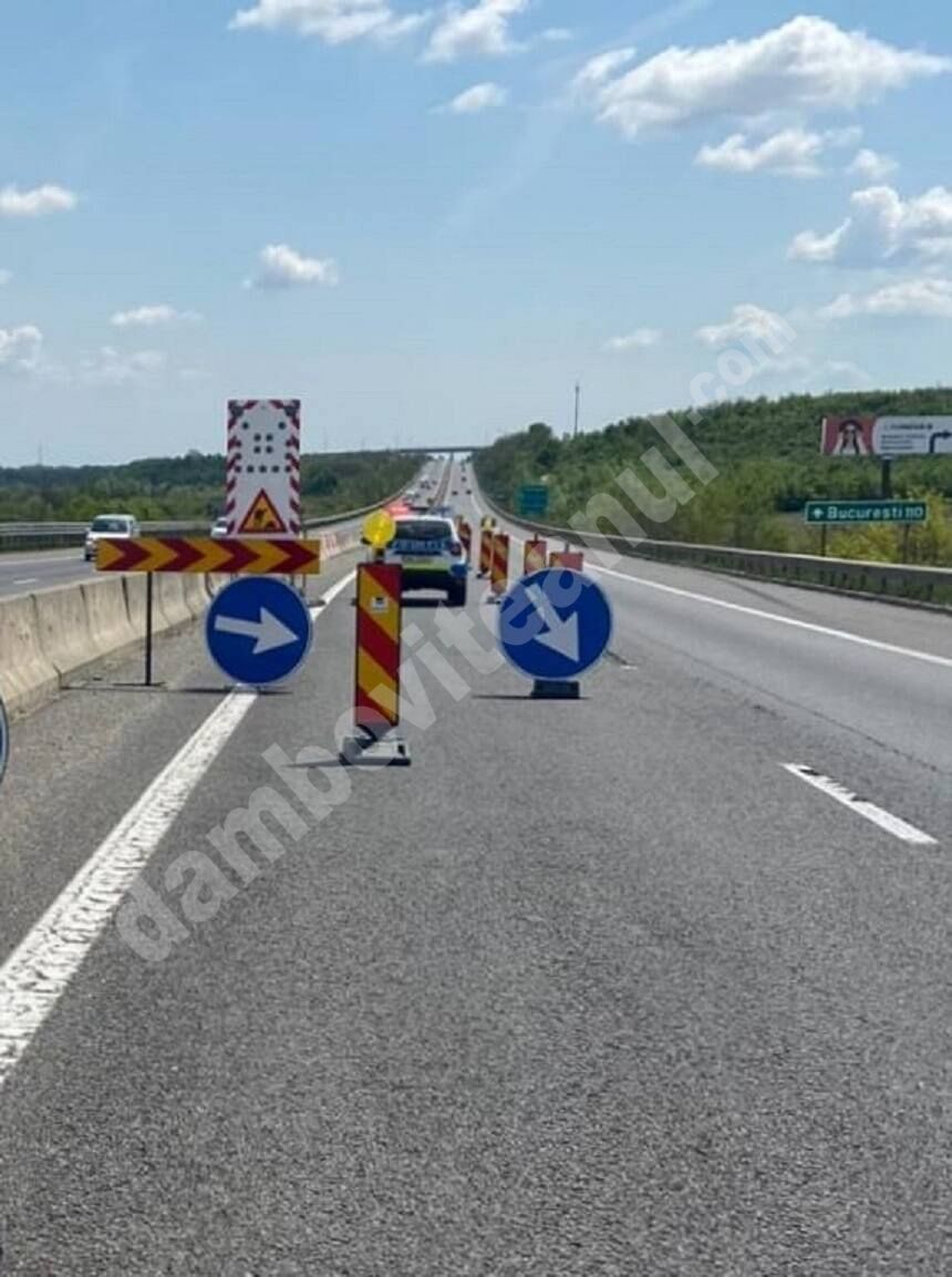 You are currently viewing Circulația pe calea 1 (sens București – Pitești) a Autostrăzii A1 este închisă