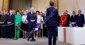 Read more about the article Emmanuel Macron, la ceremonia de învestire în funcție: Trebuie să avem curajul democraţiei, curajul de a clădi o nouă pace europeană şi o nouă autonomie în Europa