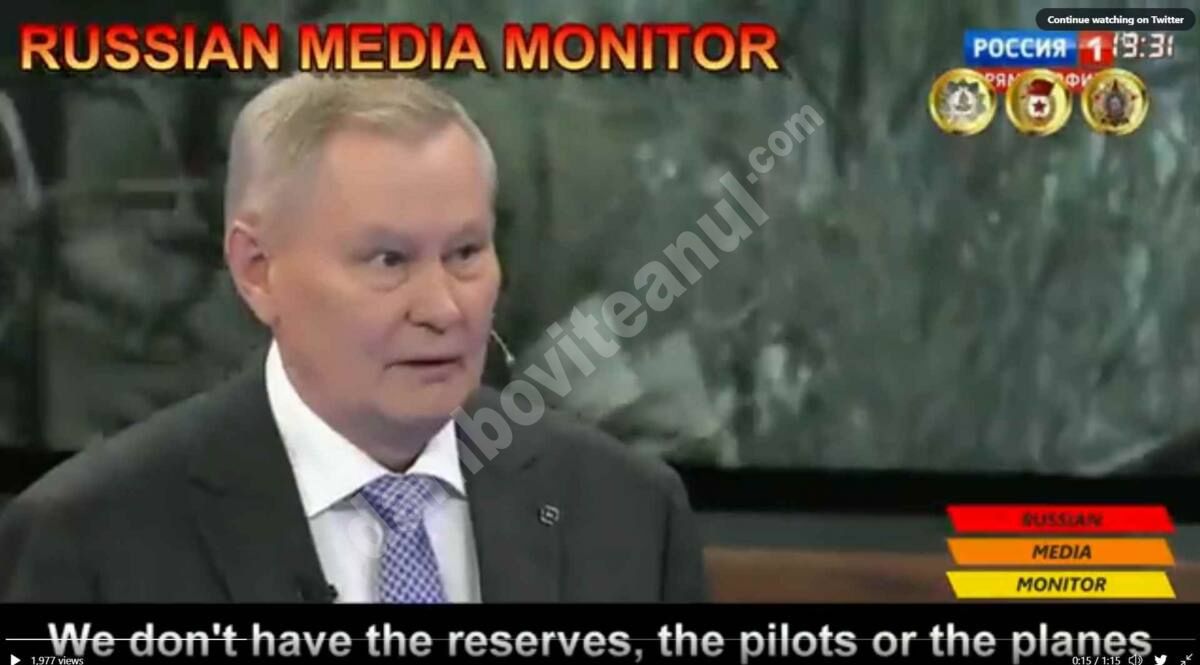 You are currently viewing Un analist militar rus sugerează, la televiziunea de stat, că Ucraina ar putea câștiga războiul și recunoaște: ”practic întreaga lume este împotriva noastră”