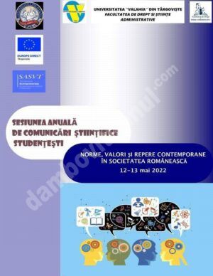 Read more about the article UVT găzduiește sesiunea de comunicări „Norme, valori și repere contemporane în societatea românească”, cu participare internațională