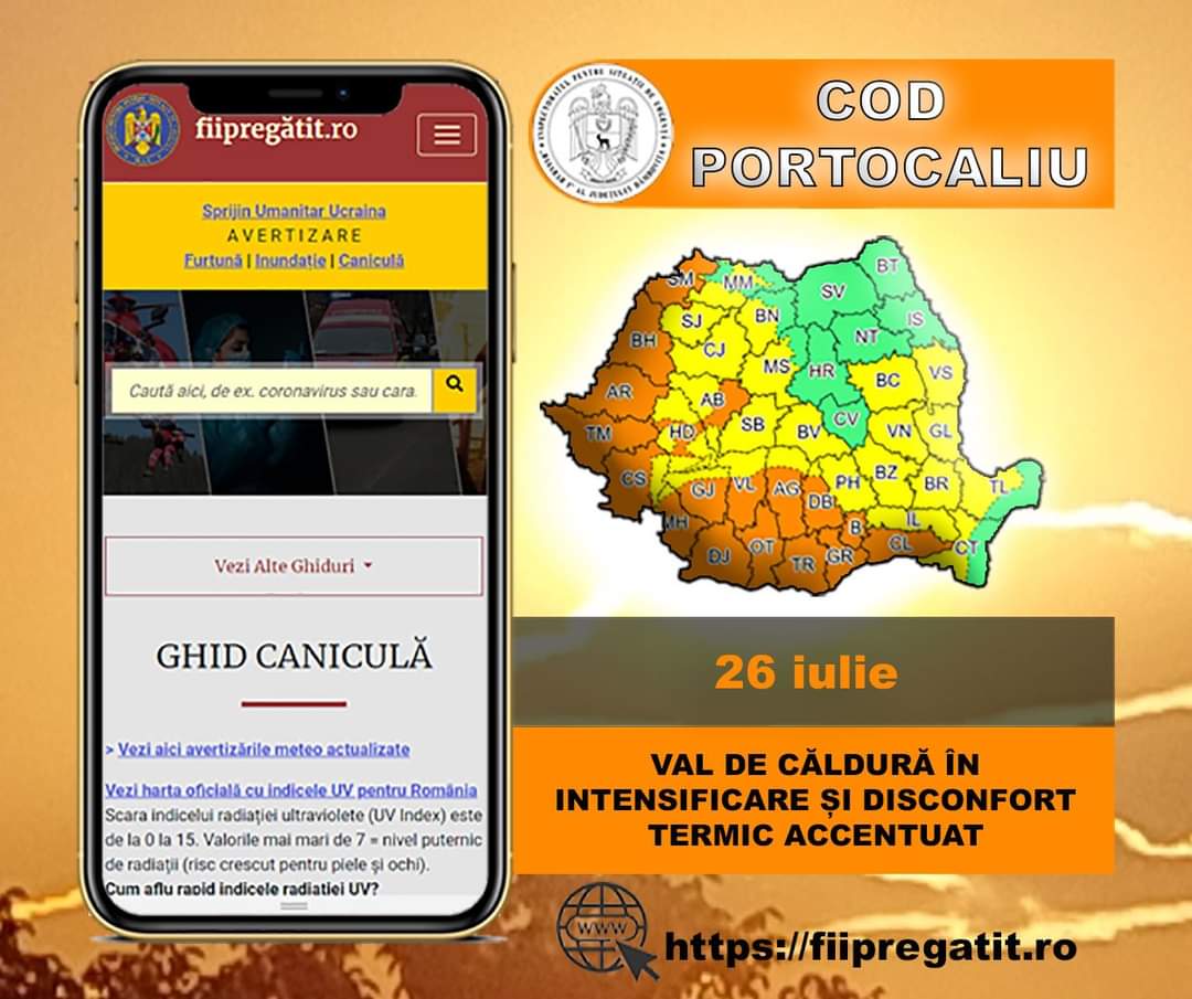 You are currently viewing Apel al prefectului, Claudia Gilia: „respectați regulile de protecție împotriva caniculei!”