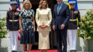 Read more about the article Olena Zelenska, primită de soții Biden la Casa Albă