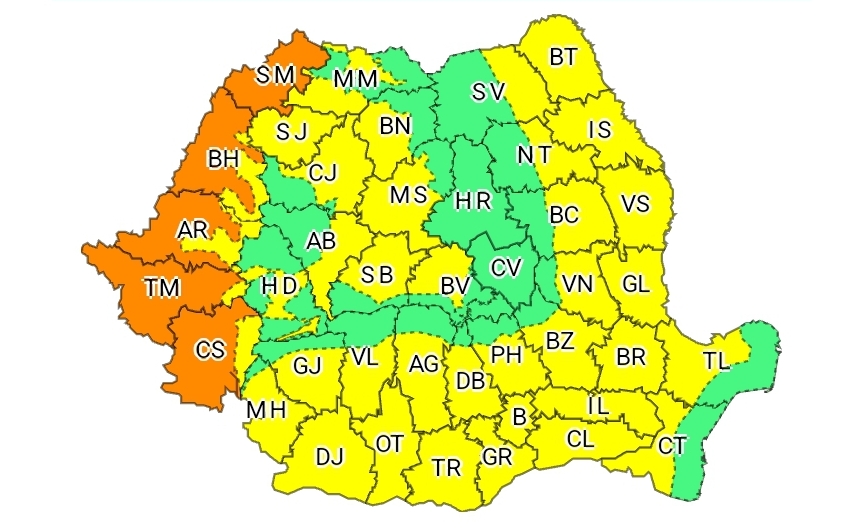 You are currently viewing Avertizare meteo: Instabilitate atmosferică accentuată în județul Dâmbovița!