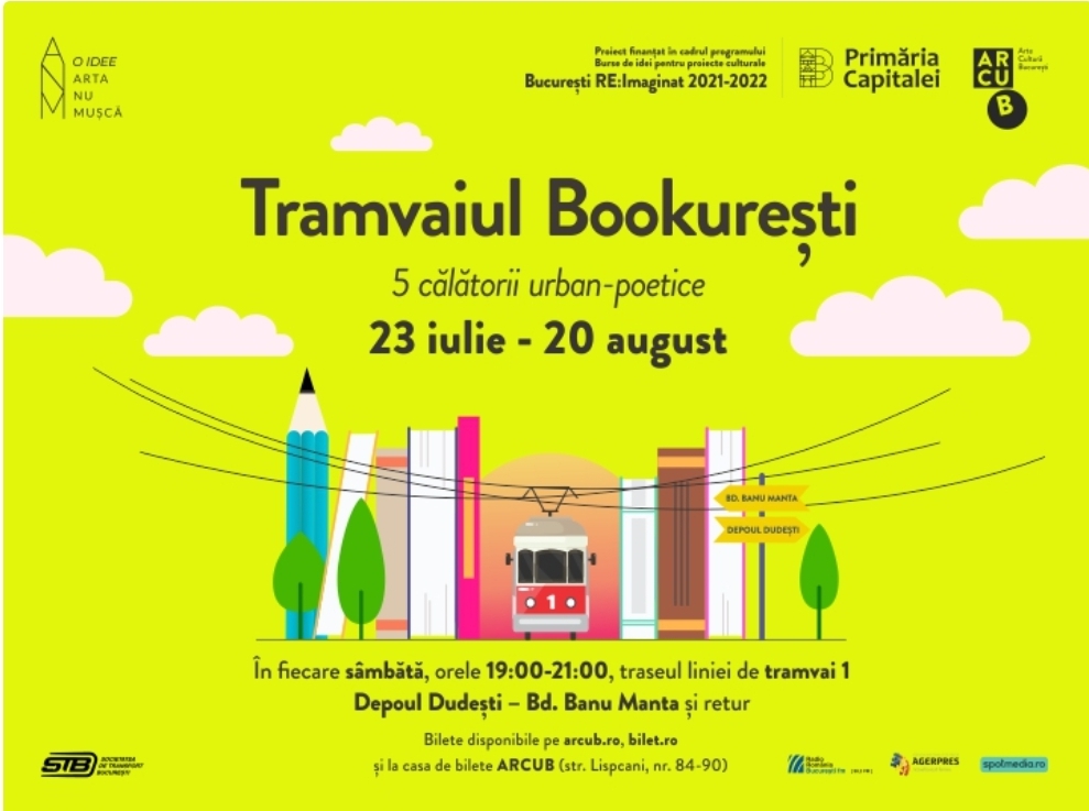 You are currently viewing Tramvaiul Bookurești va circula pe șinele din Capitală în fiecare sâmbătă, timp de o lună