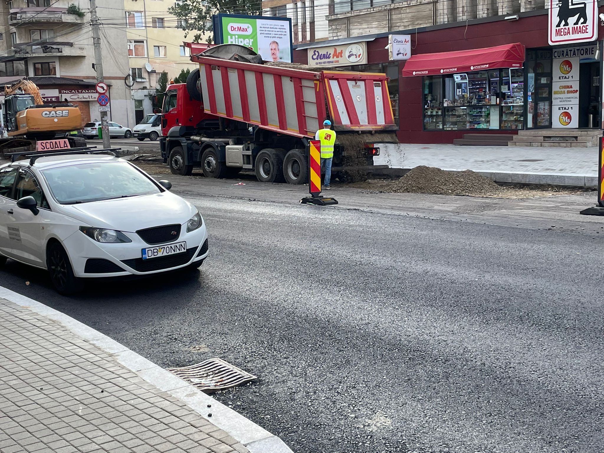 You are currently viewing Lucrările la Bulevardul Mircea cel Bătrân, din Târgoviște, avansează cu repeziciune