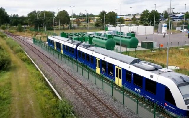 You are currently viewing Germania a pus în circulație primele trenuri cu hidrogen