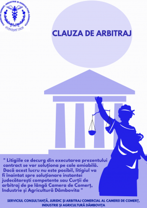 Read more about the article Camera de Comerț Dâmbovița recomandă soluționarea litigiilor prin Curtea de Arbitraj