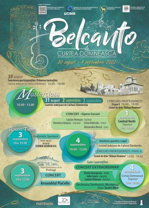 Read more about the article Târgoviștea va găzdui, săptămâna viitoare, Concursul și Masterclass-ul „Belcanto la Curtea Domnească”