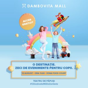 Read more about the article Copiii sunt așteptați, astăzi, la Dâmbovița Mall, la teatru de păpuși
