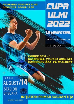 Read more about the article Mâine, la stadionul Viișoara, se va desfășura „CUPA ULMI 2022”
