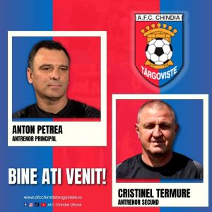 Read more about the article Anton Petrea, noul antrenor principal al AFC Chindia Târgoviște