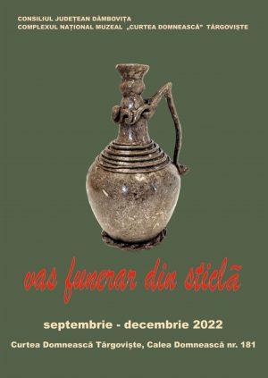 Read more about the article Proiectul expozițional „Comori în obiectiv” continuă cu un nou obiect de patrimoniu – vas funerar din sticlă