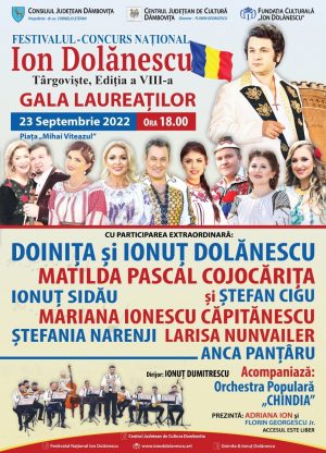 Read more about the article La Târgoviște, va avea loc Festivalul – Concurs Naţional „Ion Dolănescu”, ediția a VIII-a
