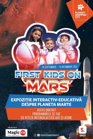 Read more about the article Ploiești Shopping City organizează Expoziția „First Kids on Mars” – Copiii vor călători pe planeta Marte, cu ajutorul realității augumentate