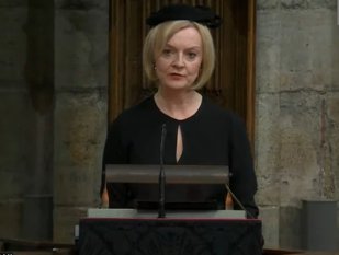 You are currently viewing A început ceremonia religioasă la Westminster Abbey. Premierul Liz Truss a adus un ultim omagiu Reginei