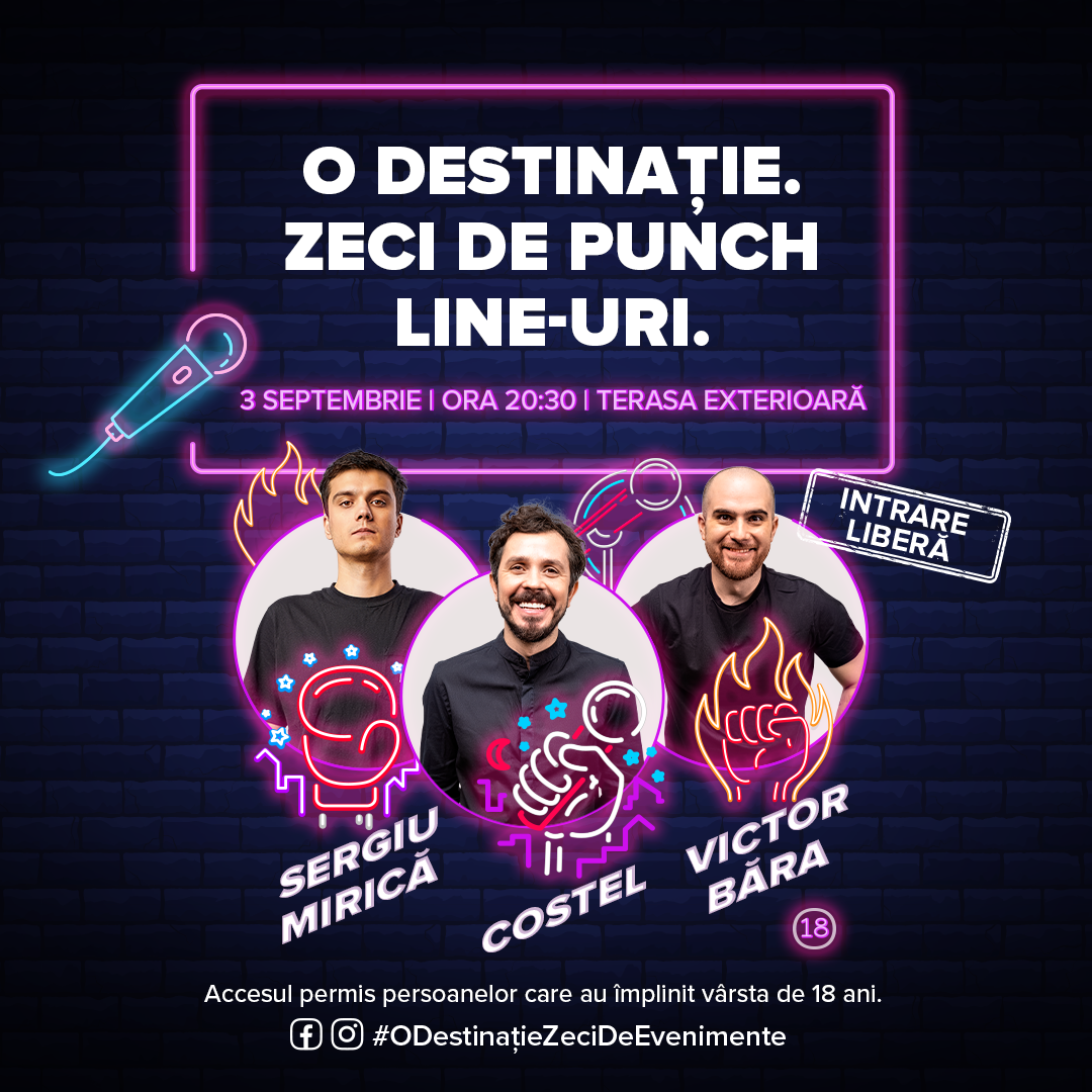 You are currently viewing Stand up comedy cu Costel, la Dâmbovița Mall