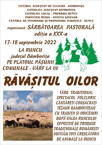 You are currently viewing ”Răvășitul oilor”, îi așteaptă în acest weekend pe dâmbovițeni, la Runcu