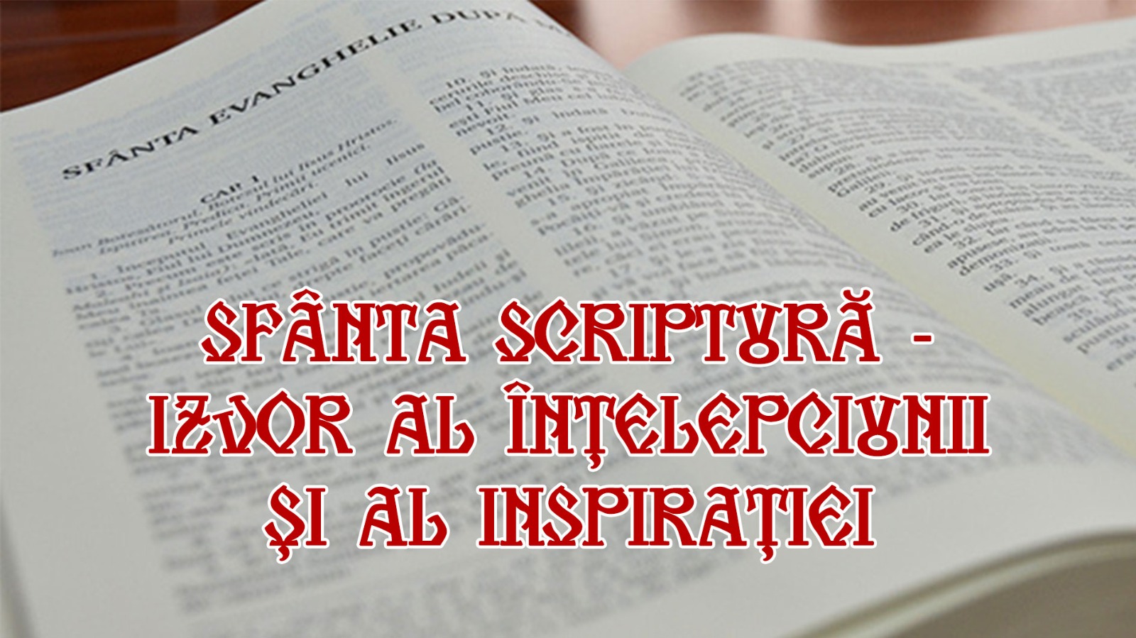 You are currently viewing CONCURS ȘCOLAR DEDICAT SFINTEI SCRIPTURI, ÎN ARHIEPISCOPIA TÂRGOVIȘTEI