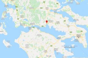 Read more about the article Cutremur submarin în Golful Corint, din Grecia