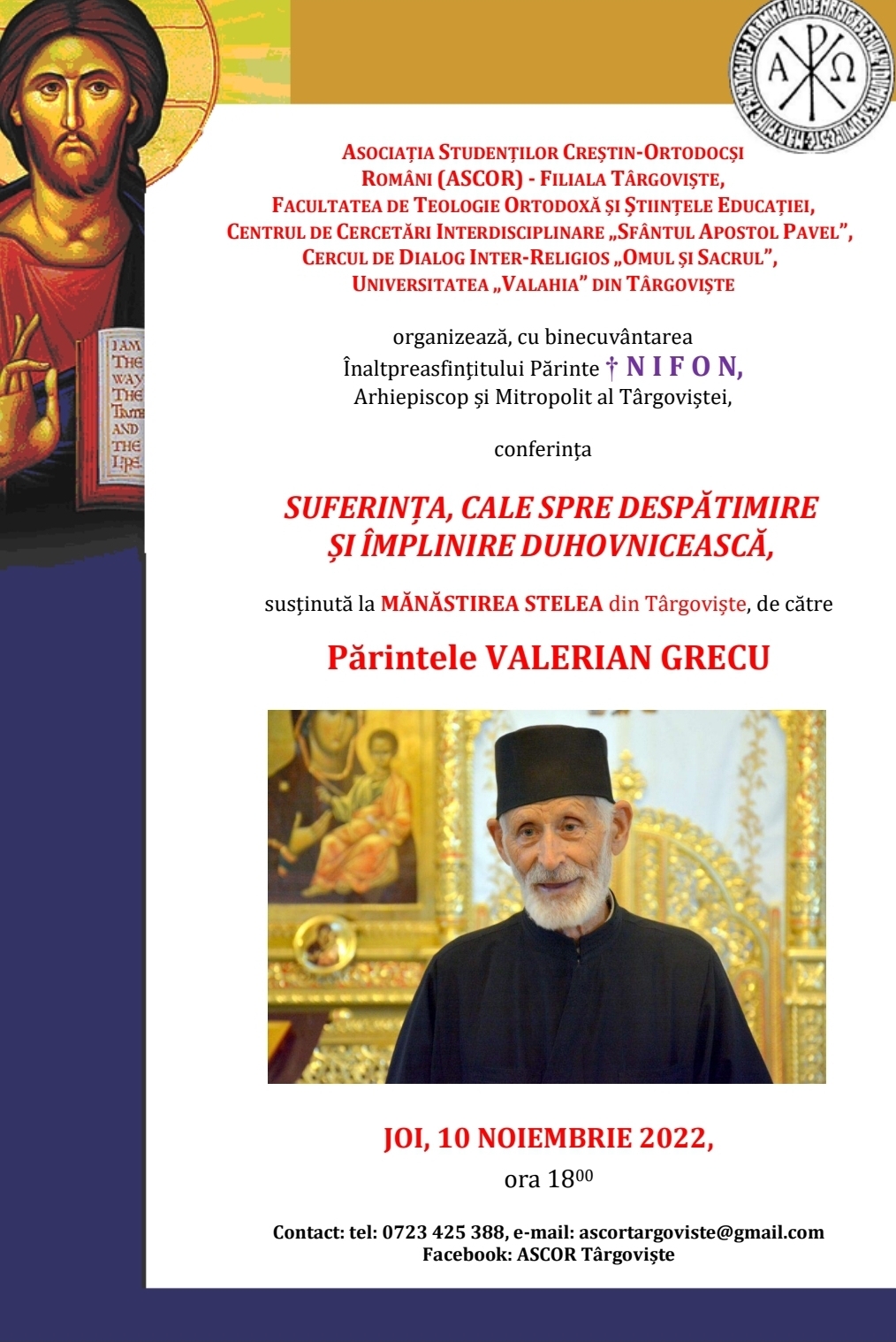 You are currently viewing CONFERINȚĂ PENTRU TINERI ORGANIZATĂ DE ASCOR – TÂRGOVIȘTE