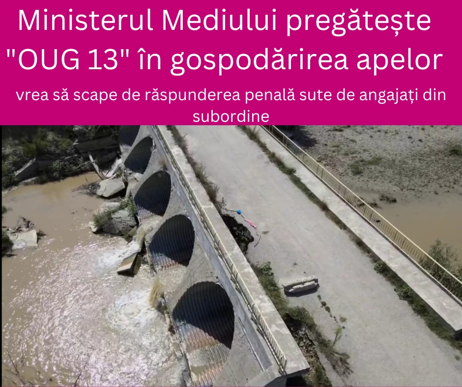 You are currently viewing Senatorul Dragoș Popescu atrage atenția asupra unei „OUG 13 pe gospodărirea apelor și protecția mediului”