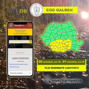 Read more about the article COD GALBEN de ploi însemnate cantitativ în județul Dâmbovița