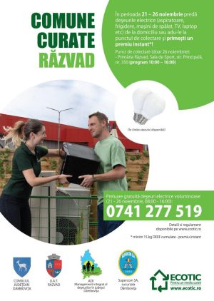 Read more about the article La Răzvad, are loc o campanie de colectare a deșeurilor electronice