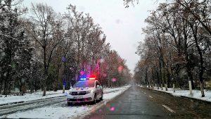 Read more about the article Precipitații sub formă de lapoviță și ninsoare, pe drumurile din județul Dâmbovița