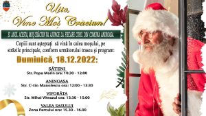 Read more about the article „Uite, vine Moș Crăciun!”, la Aninoasa