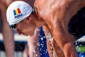 Read more about the article David Popovici a câştigat medalia de aur în proba de 50 m liber la Campionatul Naţional de înot de la Otopeni