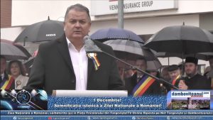 Read more about the article Îndemn la unitate, transmis de vicepreședintele Senatului, la Târgoviște