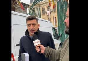 Read more about the article George Simion a încercat să intre în sediul PSD