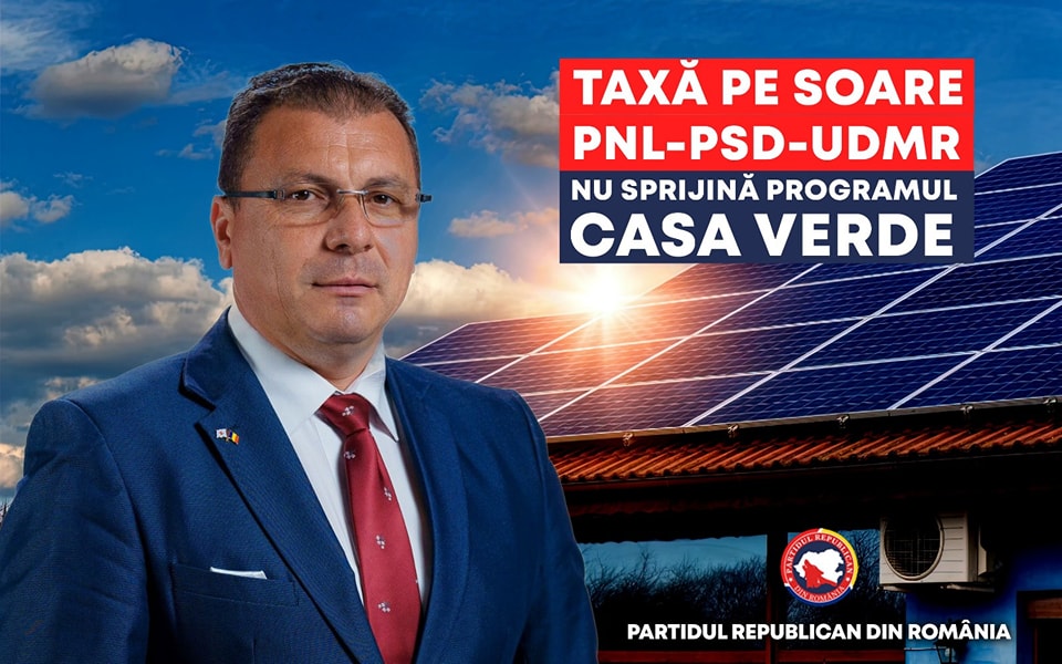 You are currently viewing Ionel Petre: Guvernul a intradus „taxa pe soare”