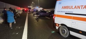 Read more about the article Accident cu 6 mașini pe A1, la Tălmaciu, soldat cu un mort și mai mulți răniți