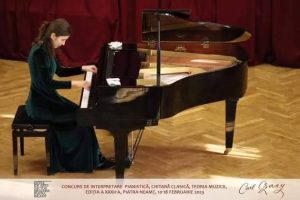 Read more about the article Trofeul Concursului Național de Interpretare „Carl Czerny” – Piatra Neamț, a fost câștigat de o elevă a Liceului de Arte „Bălașa Doamna”