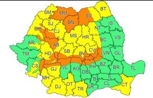 Read more about the article Cod portocaliu de viscol puternic, în zona montană a județului Dâmbovița