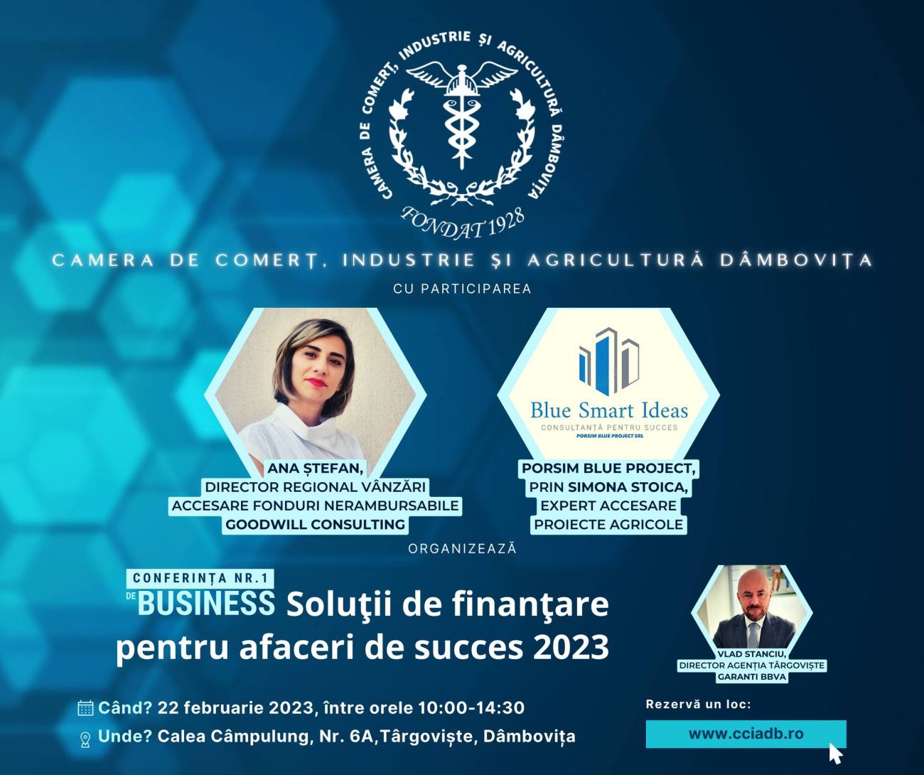 You are currently viewing Camera de Comerț Dâmbovița organizează conferința „Soluții de Finanțare pentru afaceri de succes în 2023”