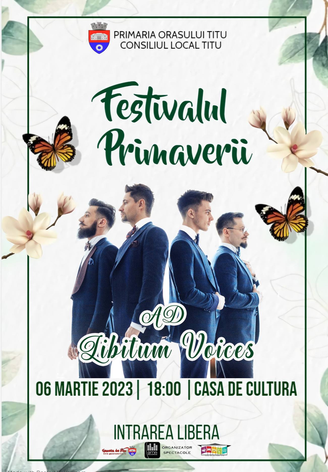 You are currently viewing Festivalul primăverii, pe 6 martie, la Titu