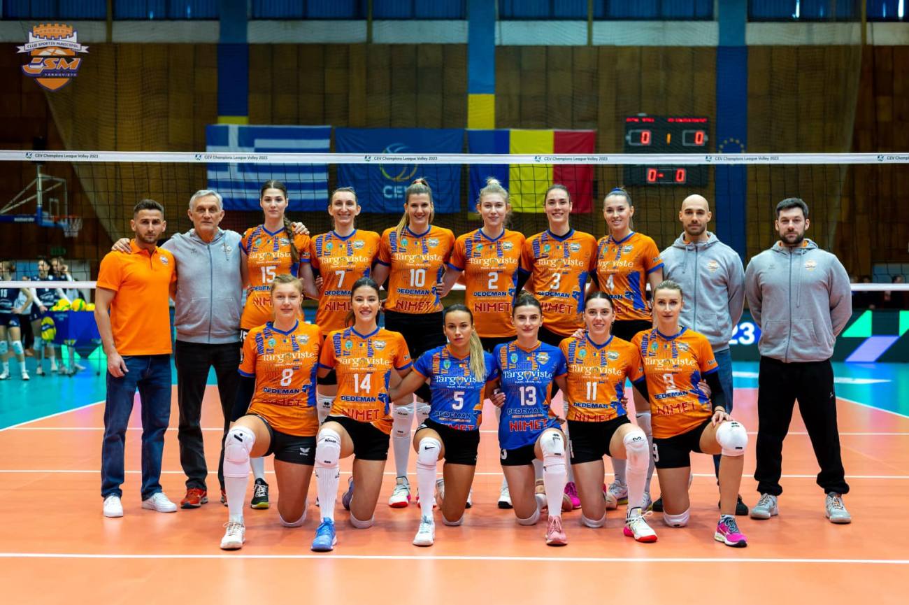 You are currently viewing Voleibalistele de la CSM Târgoviște, victorioase în primul duel cu Rapid București din sferturile Cupei României. Vicecampioana României, opțiune serioasă pentru calificarea în semifinale