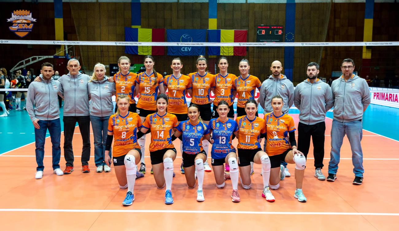 You are currently viewing CSM Târgoviște, aventură încheiată în CEV Cup la volei feminin! A fost eliminată de Alba Blaj în semifinalele competiției