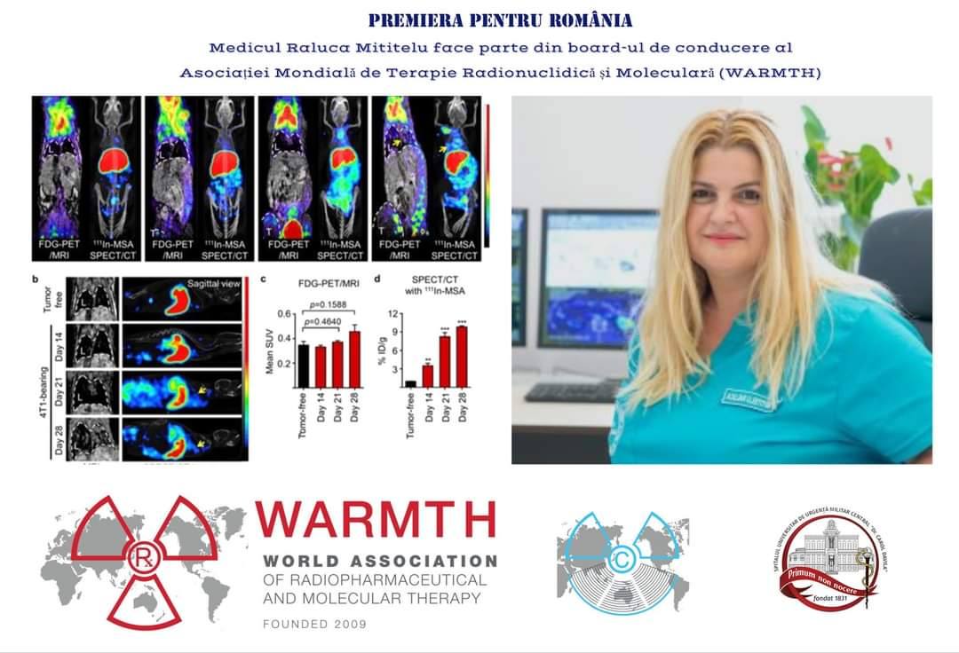 You are currently viewing Premieră pentru România: un medic din țara noastră face parte din echipa de conducere a Asociației Mondiale de Terapie Radionuclidică și Moleculară