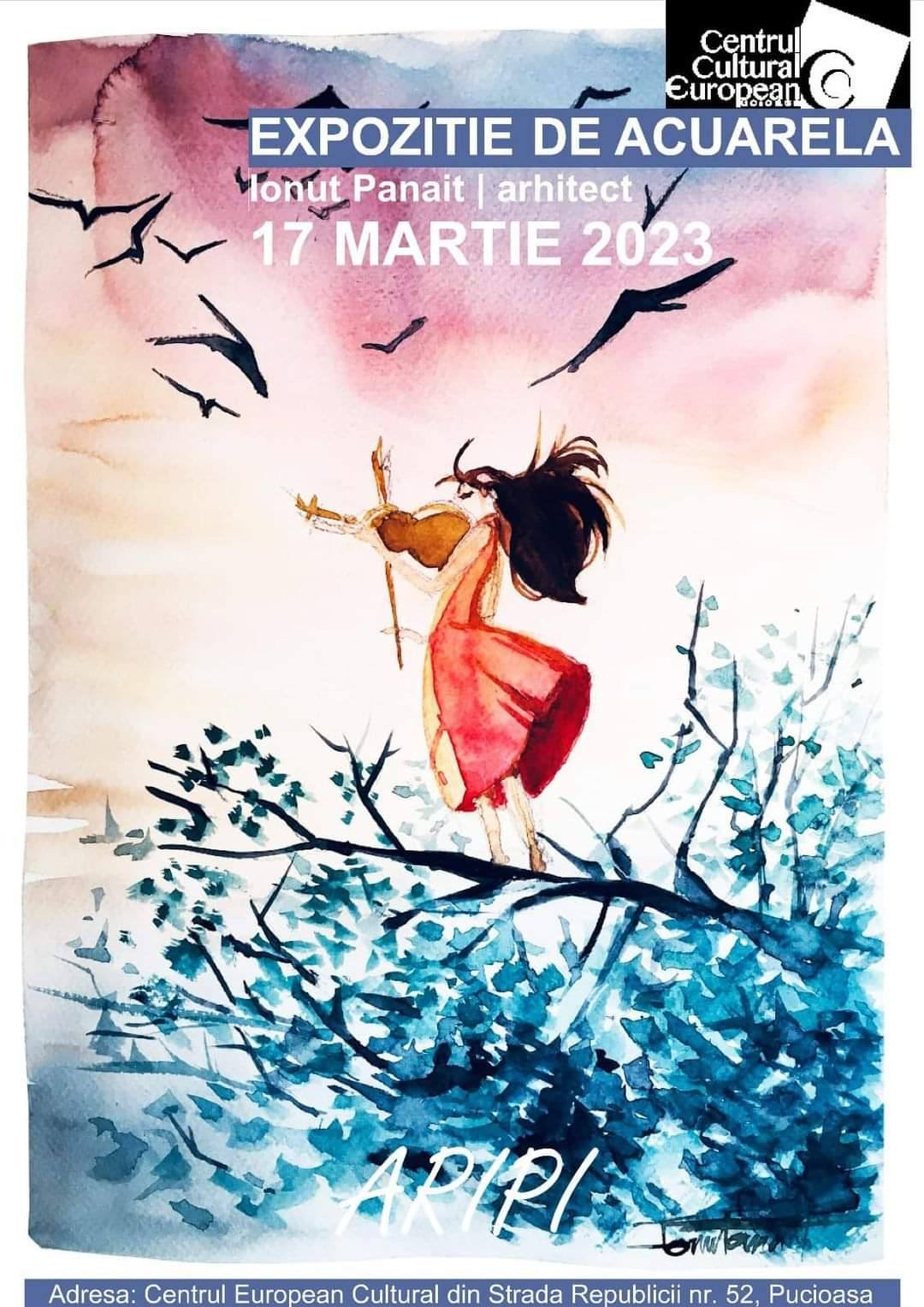 You are currently viewing „ARIPI” – Expoziție de acuarelă la Centrul Cultural European din Pucioasa