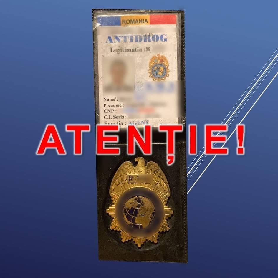 You are currently viewing Agenţia Naţională Antidrog atrage atenţia asupra existenței unor legitimații false