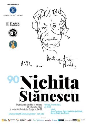 Read more about the article Muzeul Național al Literaturii Române și Academia Română vă invită la vernisajul expoziției Nichita Stănescu – 90
