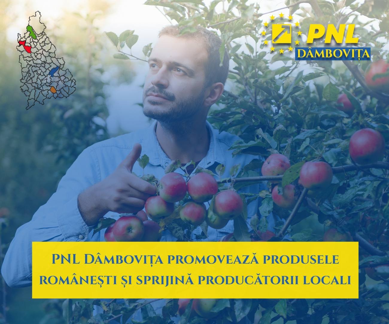 You are currently viewing PNL Dâmbovița promovează produsele românești și sprijină producătorii locali