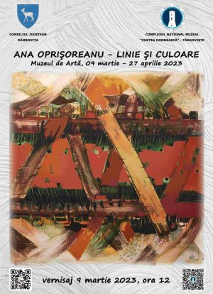 Read more about the article Expozitie de grafică și pictură „Ana Oprișoreanu, linie și culoare”